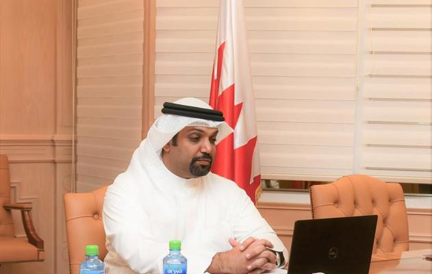 معالي وزير المالية والاقتصاد الوطني يشارك في الاجتماع المرئي للجنة التعاون المالي والاقتصادي لمجلس التعاون لدول الخليج العربية (1)